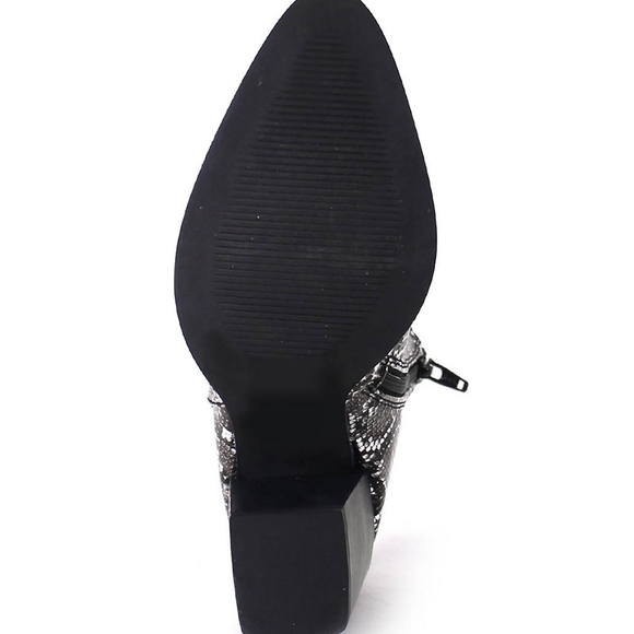 Diva true tiger spots booties size 7M color Black and Grey - Picture 4 of 4